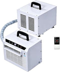 Atwynd Split-Klimaanlage, Weiß, 3000 BTU, mit Fernbedienung, abnehmbarer Filter, hocheffiziente Klimaanlage, Kühlung für Zuhause