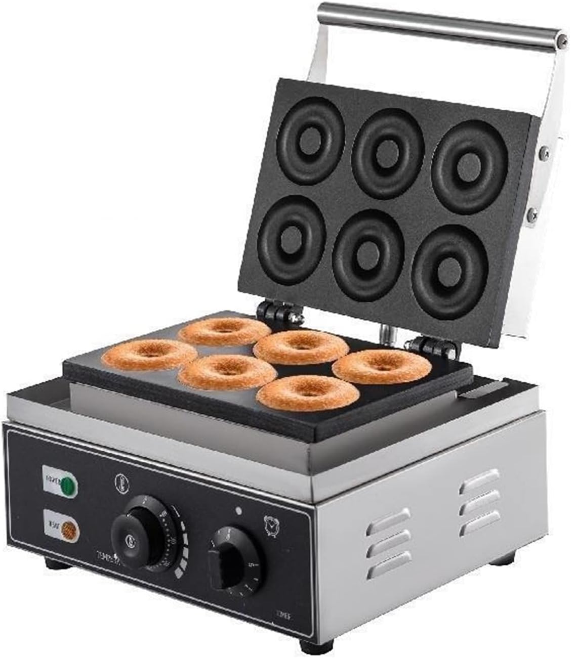 KOGEDSS Donut-Maker, 300 x 340 x 240 mm (11,8' x 13,4' x 9,4'), 1550 W, Silber