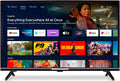 MEDION Fernseher, 32 Zoll, 80 cm, Schwarz, Smart TV, P13242 (MD 30042) 1080p Full HD (Android TV, Smart TV