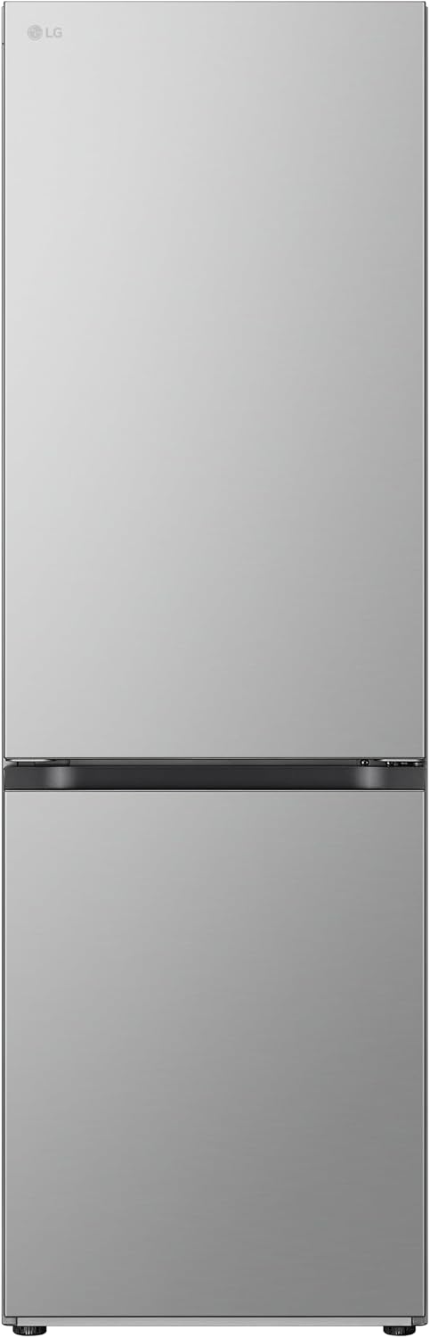LG GBP62DSNCN1, Kühl-/Gefrierkombination, 59,5 x 203 x 67,5 cm ꟷ Dunkler Graphit, 344 L, Silber