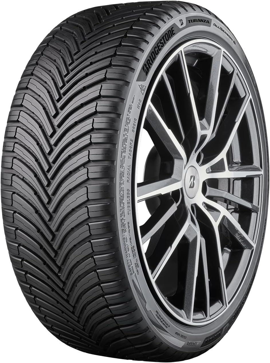 Bridgestone Ganzjahresreifen, Schwarz, TURANZA ALL SEASON 6 ENLITEN - 245/45 R18 100Y XL - B/B/70