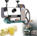 Zuckerrohr Saft- & Zitruspressen, 110 Pfund pro Stunde, 375 x 340 x 375 mm, Edelstahl, Silber