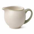 Eleganter Keramikkrug mit Henkel Beige/Grün