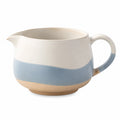 Blau/Beige Keramik Milchkännchen 350ml