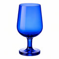 Elegantes Blaues Weinglas 350ml