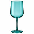 Elegantes Kunststoff-Weinglas Türkis 600ml