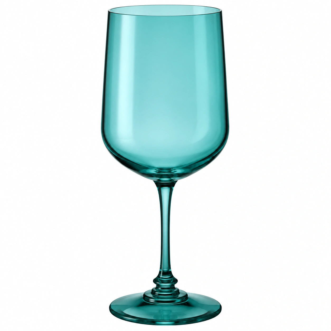 Elegantes Kunststoff-Weinglas Türkis 600ml