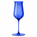 Blaues Weinglas, Höhe 20 cm, 450 ml