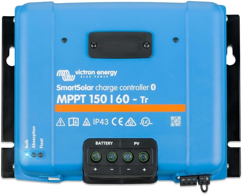 Victron Energy MPPT-Laderegler, 150 V, Blau, SmartSolar MPPT Tr Laderegler (Bluetooth) - Solar