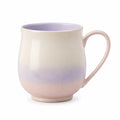 Keramiktasse 300ml mit Farbverlauf in Lila und Rosa