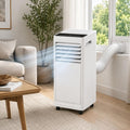 JIYINGHUI Klimaanlage, 301 m, 12 m, Weiß, Mobiles Klimagerät 9000 BTU, 3 in 1 Kühlen Entfeuchten Ventilator, 24 Stunden Timer