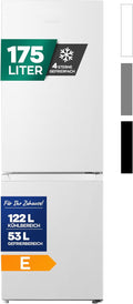 Heinrich´s Kühl-Gefrierkombination, 175Liter, 122 L, 39 dB, 53 L, Weiß, Kühlgefrierkombination, kühlschrank mit gefrierfach