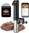KitchenBoss Sous-Vide Garer, Schwarz, Sous Vide Garer Stick WLAN: G330 Wifi Präzisionskocher
