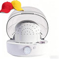 SYSXLT Dampfglätter, Grau, Smart Hutreiniger-Maschine, automatischer Kappendampfer, Dampfreinigung, Bügeln, Kappenform-Restaurator