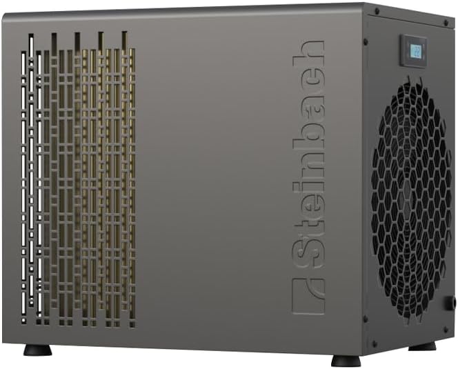STEINBACH Heizpumpen, 20.000 l, 4 kW, Grau, Wärmepumpe Startis Inverto, 049310Z, Inverter Pool Wärmepumpe bis, Heiz- und Kühlfunktion