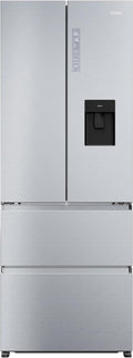 Haier Kühl-Gefrierkombination, 70 cm, Edelstahl, French Door HFR5719EWMG Kühl-Gefrier-Kombination/Total No