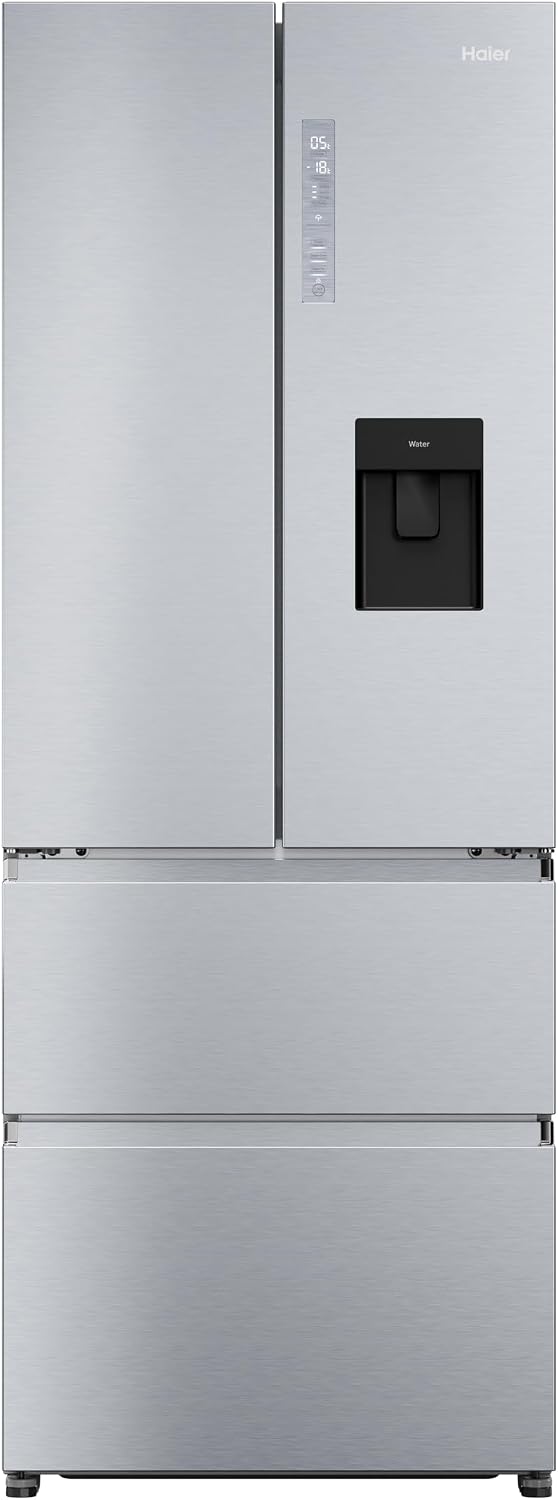 Haier Kühl-Gefrierkombination, 70 cm, Edelstahl, French Door HFR5719EWMG Kühl-Gefrier-Kombination/Total No