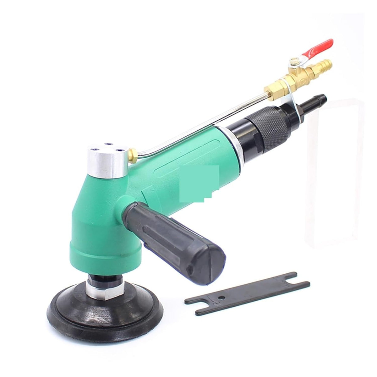 VChics Poliermaschinen, 4 Zoll, 100 mm, Schwarz, Elektrischer Nasspolierer für Stein, Wasserzuführung Typ pneumatischer Wasserschleifer