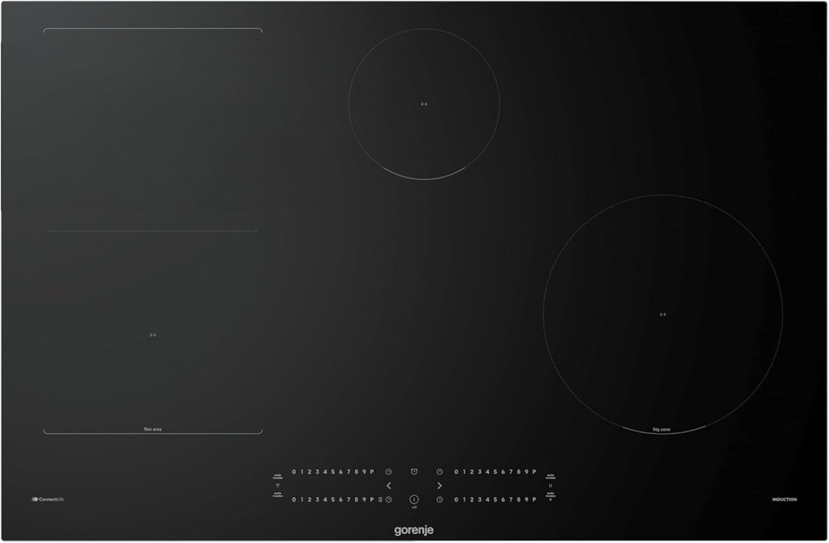 Gorenje Kochfeld, Schwarz, GI8432BSCWF Induktions autark