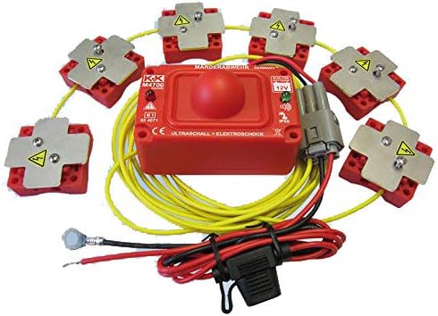 Volkswagen Audiogerät, Rot/Gelb/Schwarz/Grau, K&K 000054650F Marder-Abwehranlage M4700 Elektrotechnisch