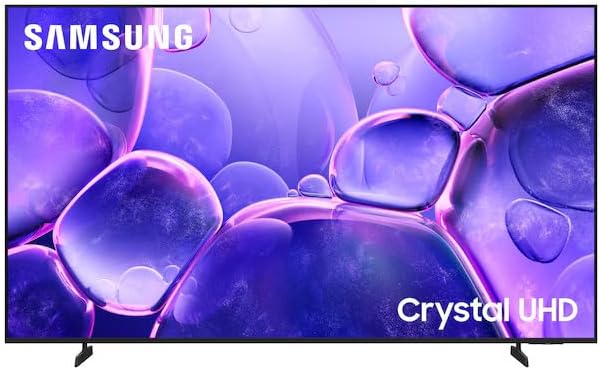 Samsung Fernseher, 55 Zoll, Schwarz, Crystal UHD 4K, DU8070 Serie [Länderversion Niederländisch]