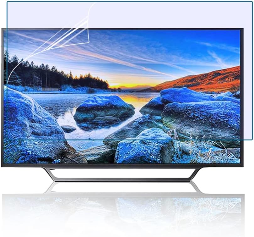AIZYR Fernseher, 85 Zoll, Schwarz, 75- Anti-Blaulicht-TV-Bildschirmschutz, für LCD-, LED- und Gebogene Bildschirme