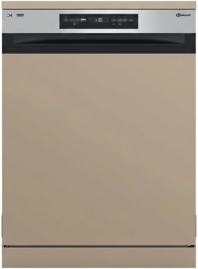 Bauknecht Geschirrspüler, 82 x 59,8 x 55,5 cm, Silber, BKO PBM Teilintegrierter - 15 Maßgedecke - PowerClean Pro