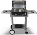 Planchaelec Elektrische Grillpfannen, 2400 W, 16 cm, Weiß, Set Elektrische Grillplatte Classic 600, Trolley Monceau + Zubehör