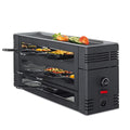 Spring Raclettes, Schwarz, Pizza Raclette 6 - Grillplatte für Ihren Tisch, 6 Personen