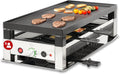 Solis Elektrogrill, 1400 W, Grau, 5in1 Tischgrill mit, Elektrischer Grill für 8 Personen