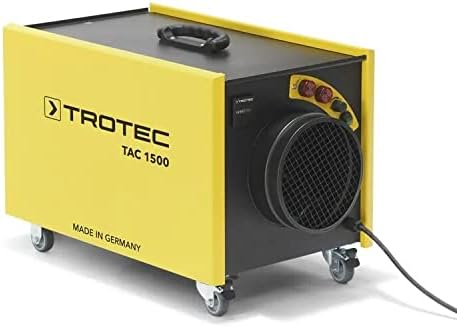 TROTEC Dunstabzugshaube, 175 W, Gelb/Schwarz, Luftreiniger TAC 1500 Professioneller Luftreiniger Motor