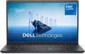 Dell Laptop, Schwarz, 15 DC15250-15.6-inch FHD 120Hz Display, Intel Core 3 Processor 100U, 8GB DDR4 RAM, 512GB SSD