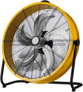Industrieller Ventilator, Weiß, Boden, Hochgeschwindigkeits-Luftzirkulator mit Kupfermotor, 3 Geschwindigkeiten