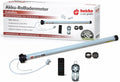 h Fenster, 60 mm, 45 kg, Grau, eicko Akku Rollladenmotor 20 Nm für 8-Kantwelle, Funk Ro rmotor mit elektronisc einstellbaren Endlagen