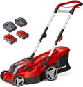 Einhell Rasenmäher, 3,0 Ah, 36 cm, 400 m, 75 mm, Rot/Schwarz/Silber, Akku- RASARRO 36/36 Kit Power X-Change (36 V