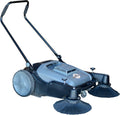 Tomahawk Power, 96,5 cm, Schwarz, Industrial Kehrmaschine mit dreifachem Seitenbesen, Bodenreinigung von Staubstreu