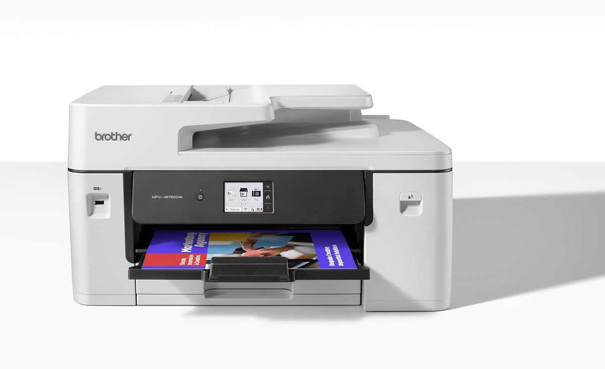 Brother Tintenstrahldrucker, Schwarz, MFC-J6760DW DIN A3 4-in-1 Business Ink Multifunktionsgerät