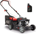 Scheppach Rasenmäher, 2,4 kW, 600 m, 40 cm, 35 L, Schwarz/Rot/Grau, Benzin MP132-40 mit Schnittbreite, Leistung 3