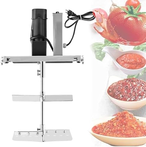 SBCGFY Standmixer, 40 l, Silber, Gewerblicher elektrischer Küchenmixer, Edelstahl- mit doppelwandigem Rührwerk und Schaber