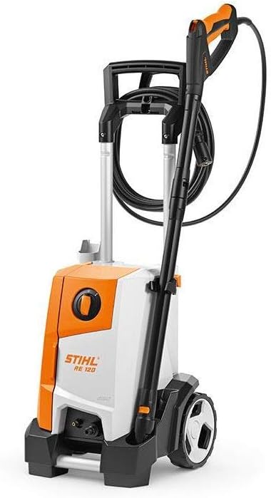Stihl Rasenmäher, Weiß/Orange/Schwarz, RE 120