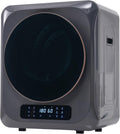 DRIXNO Wäschetrockner, 48x40x58 cm, 2,5 kg, 850w, Schwarz, Ablufttrockner Trockner Mini Dryer Machine, / / /, Überhitzungsschutz