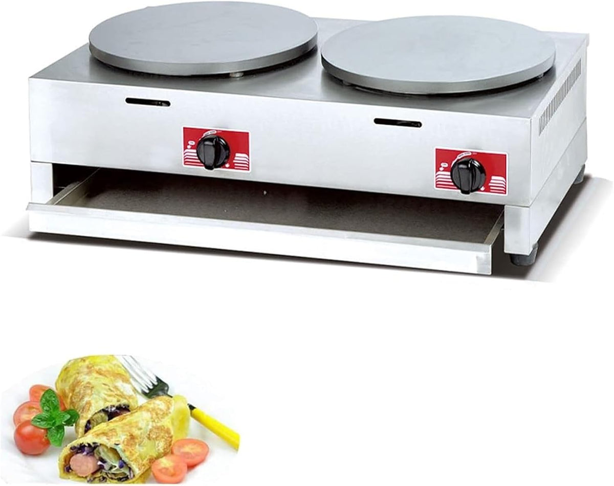 Pink Beryl Crepesmaker, 40 cm, Schwarz, Style2 Profi Crêpe Maker Crêpe Maker Gas Profi Crepes Maker