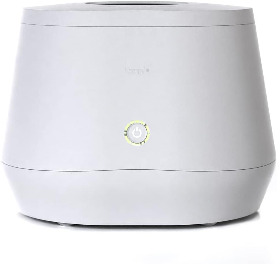 LOMI Komposte, Weiß, Der weltweit erste Smart Waste Küchen r, Verwandeln Sie Abfall mit einem einzigen Knopfdruck