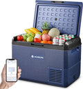 AAOBOSI Kompressor, 230 V, 50 L, 12 V, Blau/Schwarz, Kühlbox, Elektrisch Kühlbox /, IPX4 Wasserdicht, Boot, Camping