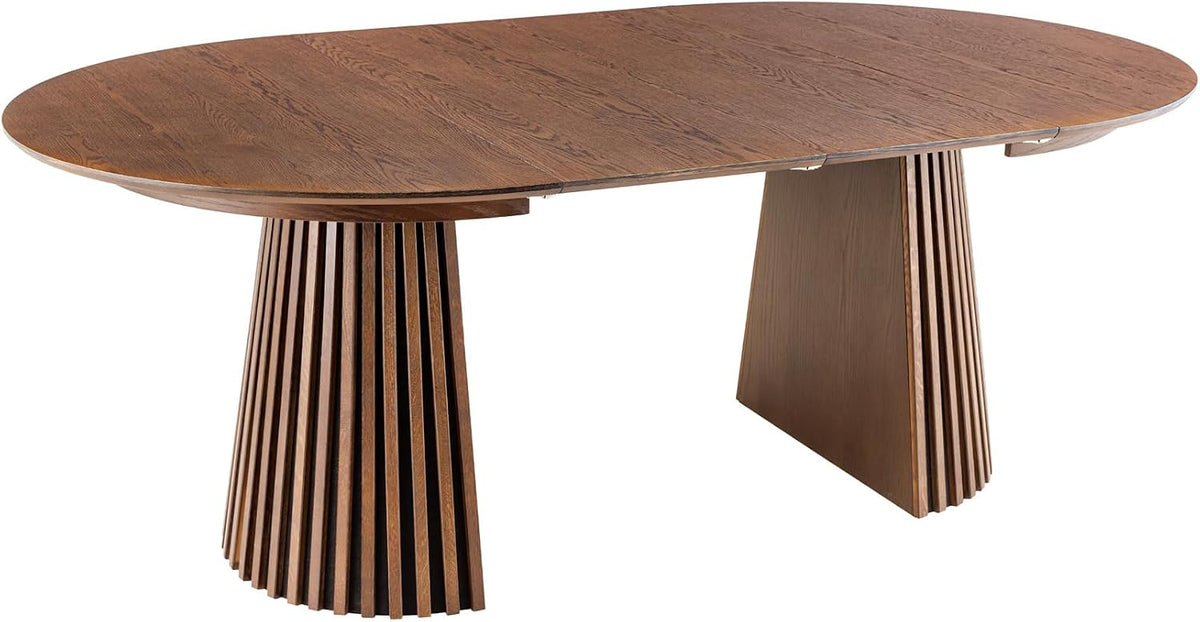 Riess Ambiente Tische, 200x120 cm, Schwarz, Esstisch Valhalla Wood - 120-160- - Dunkelbraun