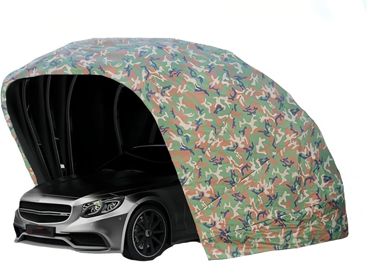 Allwetter Markise, Camouflage, Carport - Mobile faltbare Garagen, Anti-Expositions-Unterstand, halbautomatisch