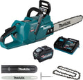 Makita Kettensäge, 5,0 Ah, 40 V, Blau, UC012GT101 Akku- max. /, 1 Akku + Ladegerät