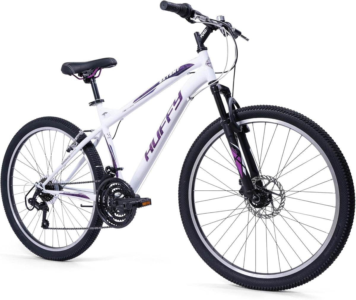 Huffy Mountainbike, Weiß/Schwarz/Lila, Extent 18-Gang