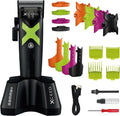 GAMMA+ Elektrorasierer, Schwarz, Professioneller Herren-Haarschneider XCEED Clipper, Vector IN2-Motor mit Dynamischer Drehmomentsteuerung