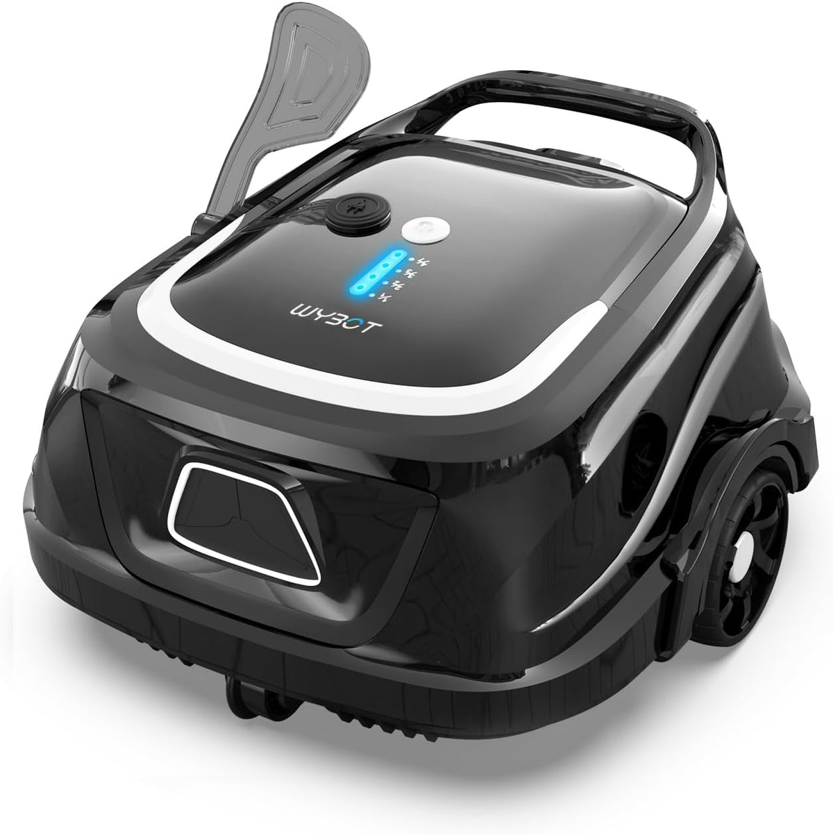 WYBOT Poolroboter, Schwarz, (2025 Upgrade) A1, Laufzeit bis zu 120 Minuten, Pool Roboter Kabellos mit Doppelfilter und Akku